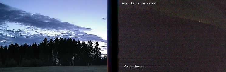 Archiv Foto Webcam Niedersfeld: Ausblick von der Hochheidehütte