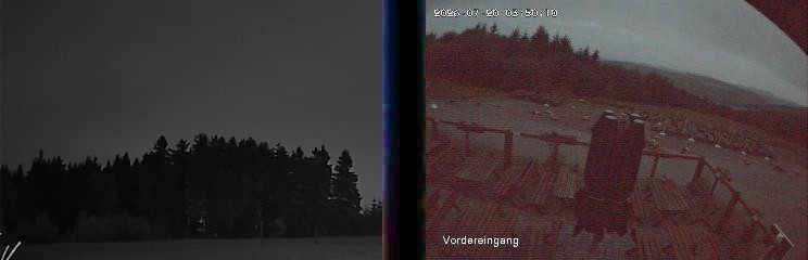 Archiv Foto Webcam Niedersfeld: Ausblick von der Hochheidehütte