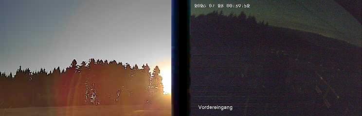 Archiv Foto Webcam Niedersfeld: Ausblick von der Hochheidehütte