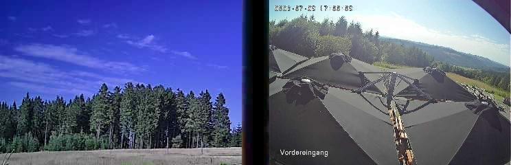 Archiv Foto Webcam Niedersfeld: Ausblick von der Hochheidehütte