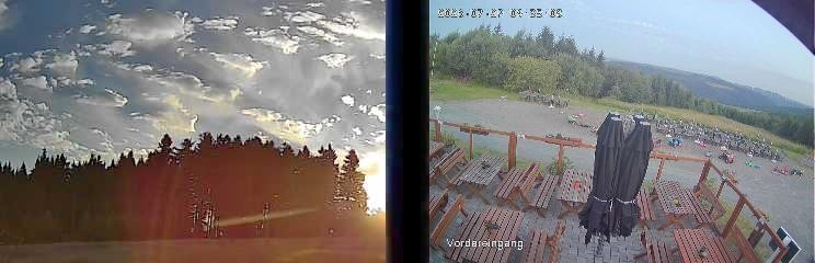Archived image Webcam Niedersfeld - Mountain Hut Hochheide