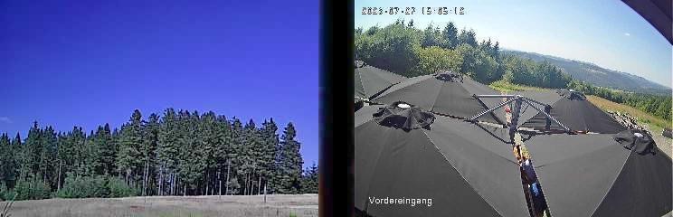 Archiv Foto Webcam Niedersfeld: Ausblick von der Hochheidehütte