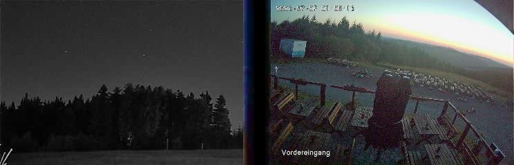Archiv Foto Webcam Niedersfeld: Ausblick von der Hochheidehütte