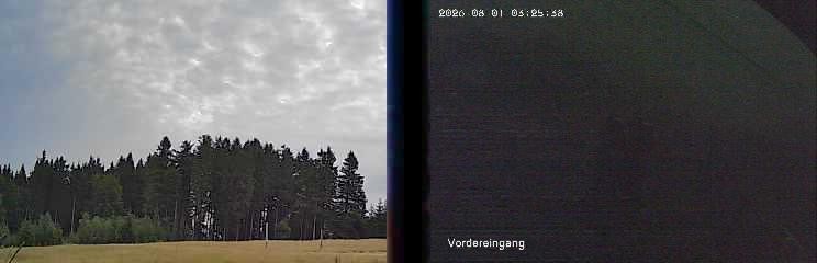 Archived image Webcam Niedersfeld - Mountain Hut Hochheide