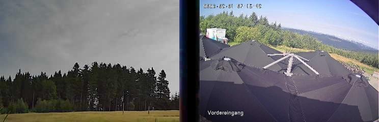 Archived image Webcam Niedersfeld - Mountain Hut Hochheide