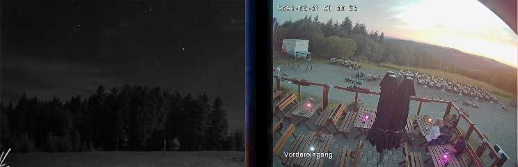 Archived image Webcam Niedersfeld - Mountain Hut Hochheide