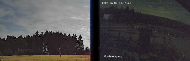 Archived image Webcam Niedersfeld - Mountain Hut Hochheide
