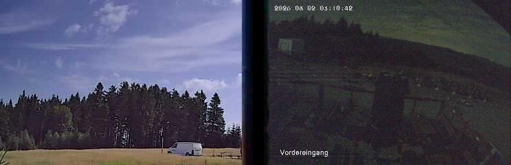 Archived image Webcam Niedersfeld - Mountain Hut Hochheide