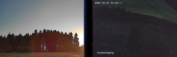 Archiv Foto Webcam Niedersfeld: Ausblick von der Hochheidehütte
