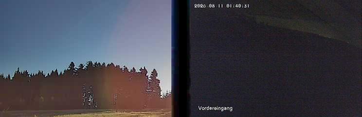 Archiv Foto Webcam Niedersfeld: Ausblick von der Hochheidehütte