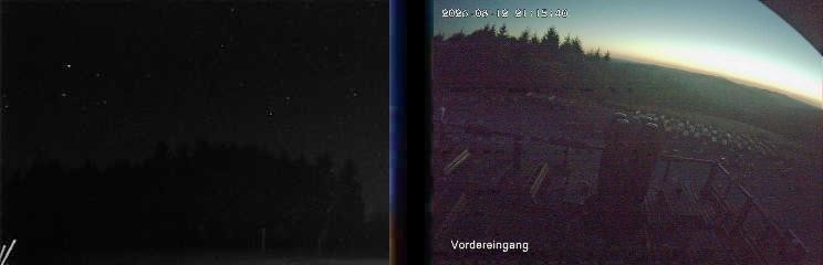 Archiv Foto Webcam Niedersfeld: Ausblick von der Hochheidehütte