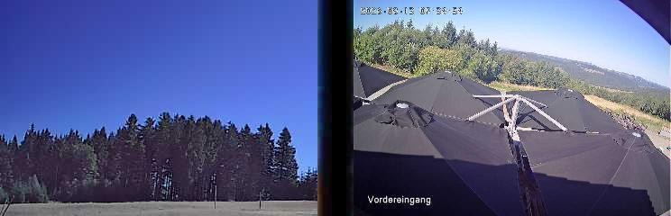 Archiv Foto Webcam Niedersfeld: Ausblick von der Hochheidehütte