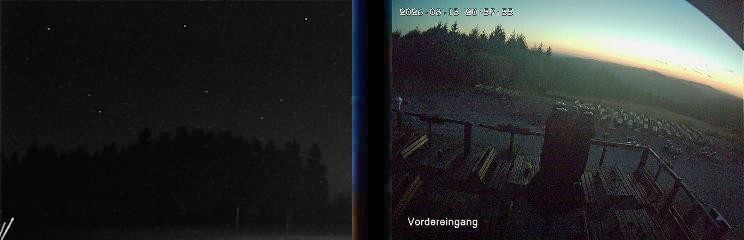 Archiv Foto Webcam Niedersfeld: Ausblick von der Hochheidehütte