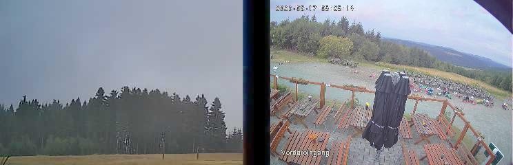 Archived image Webcam Niedersfeld - Mountain Hut Hochheide