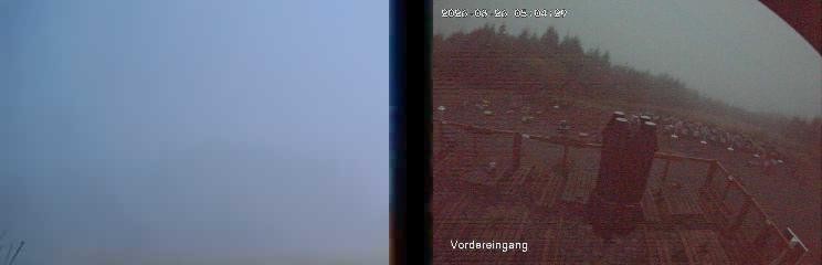Archiv Foto Webcam Niedersfeld: Ausblick von der Hochheidehütte