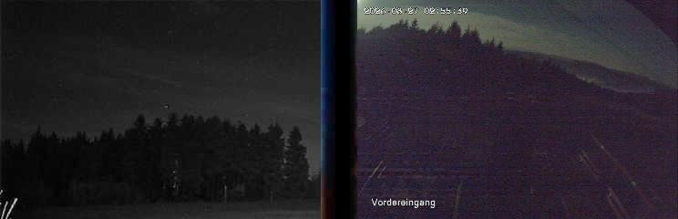 Archiv Foto Webcam Niedersfeld: Ausblick von der Hochheidehütte