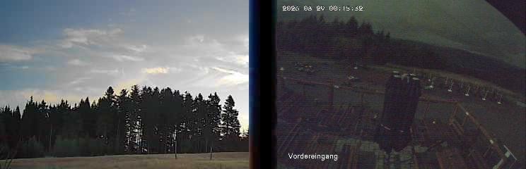 Archiv Foto Webcam Niedersfeld: Ausblick von der Hochheidehütte