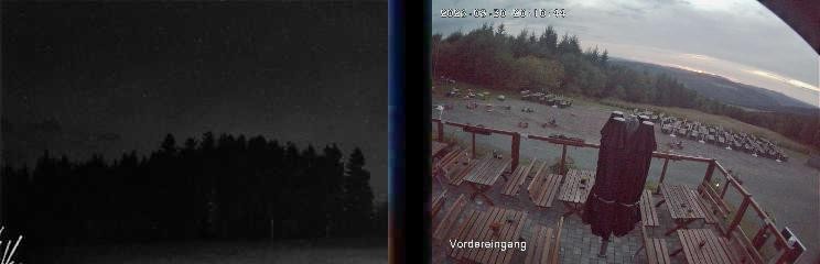 Archived image Webcam Niedersfeld - Mountain Hut Hochheide