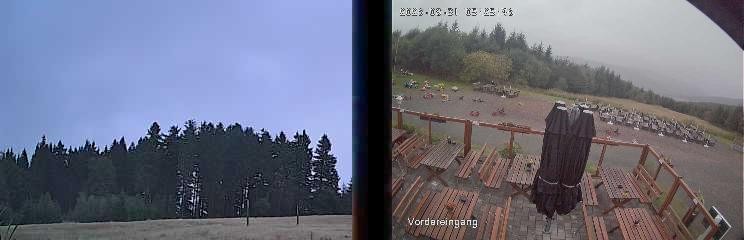 Archived image Webcam Niedersfeld - Mountain Hut Hochheide