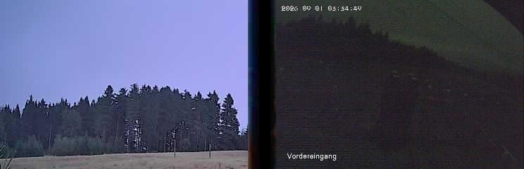 Archiv Foto Webcam Niedersfeld: Ausblick von der Hochheidehütte