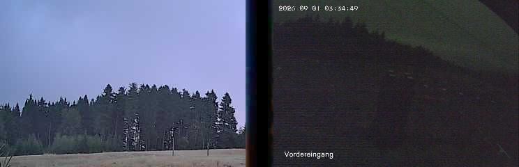 Archiv Foto Webcam Niedersfeld: Ausblick von der Hochheidehütte