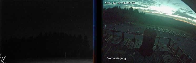 Archived image Webcam Niedersfeld - Mountain Hut Hochheide
