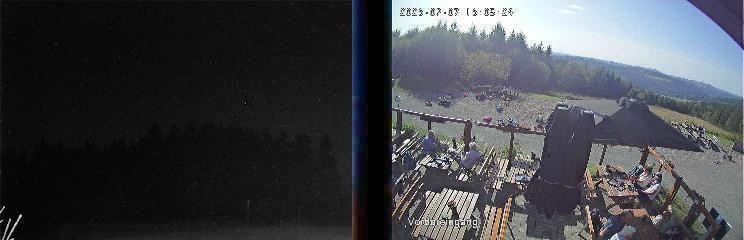 Archiv Foto Webcam Niedersfeld: Ausblick von der Hochheidehütte