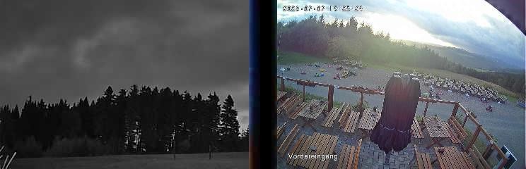 Archived image Webcam Niedersfeld - Mountain Hut Hochheide