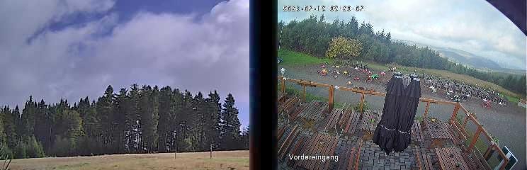 Archived image Webcam Niedersfeld - Mountain Hut Hochheide