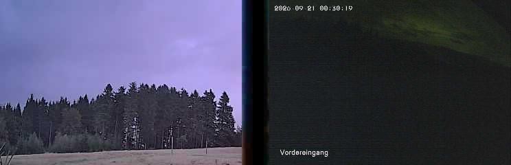 Archiv Foto Webcam Niedersfeld: Ausblick von der Hochheidehütte