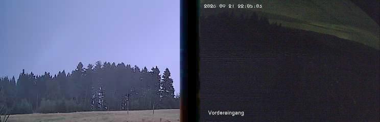Archiv Foto Webcam Niedersfeld: Ausblick von der Hochheidehütte