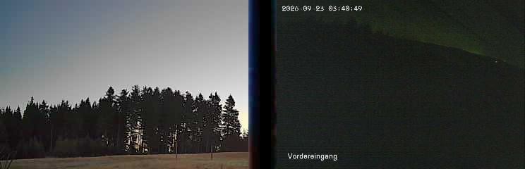 Archiv Foto Webcam Niedersfeld: Ausblick von der Hochheidehütte