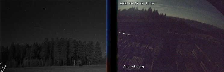 Archiv Foto Webcam Niedersfeld: Ausblick von der Hochheidehütte