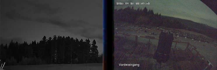Archiv Foto Webcam Niedersfeld: Ausblick von der Hochheidehütte