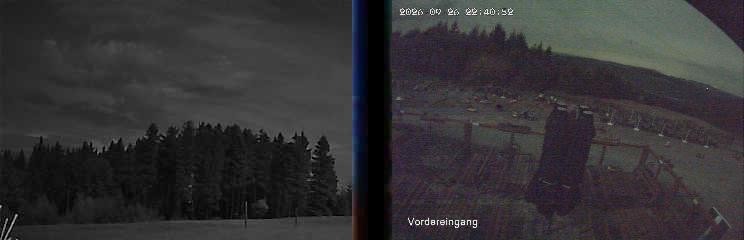 Archiv Foto Webcam Niedersfeld: Ausblick von der Hochheidehütte