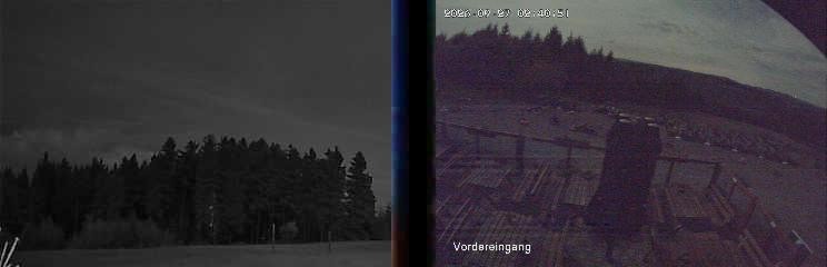 Archiv Foto Webcam Niedersfeld: Ausblick von der Hochheidehütte