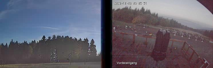 Archiv Foto Webcam Niedersfeld: Ausblick von der Hochheidehütte
