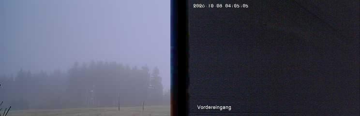 Archived image Webcam Niedersfeld - Mountain Hut Hochheide