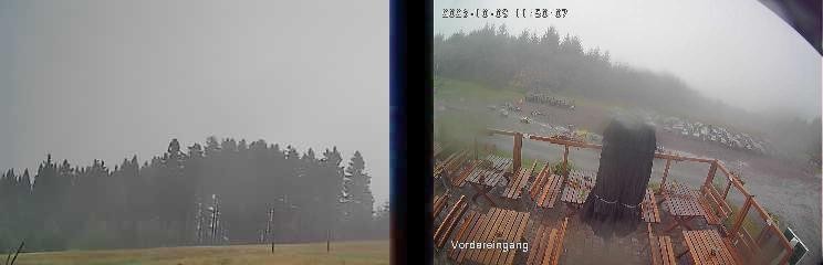 Archived image Webcam Niedersfeld - Mountain Hut Hochheide