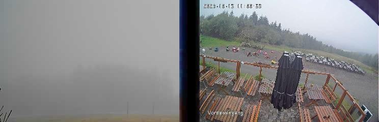 Archived image Webcam Niedersfeld - Mountain Hut Hochheide