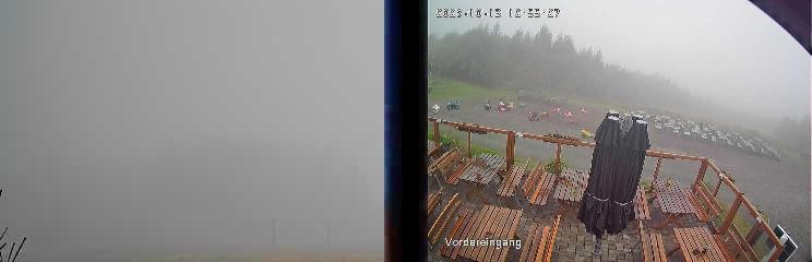 Archived image Webcam Niedersfeld - Mountain Hut Hochheide