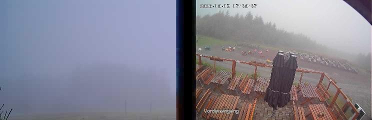 Archived image Webcam Niedersfeld - Mountain Hut Hochheide