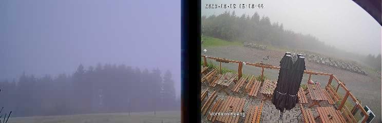 Archived image Webcam Niedersfeld - Mountain Hut Hochheide