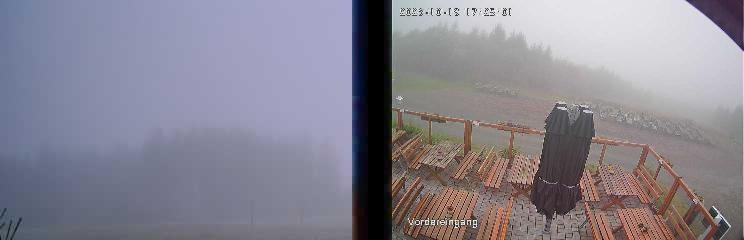 Archived image Webcam Niedersfeld - Mountain Hut Hochheide