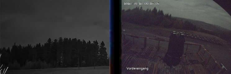 Archived image Webcam Niedersfeld - Mountain Hut Hochheide