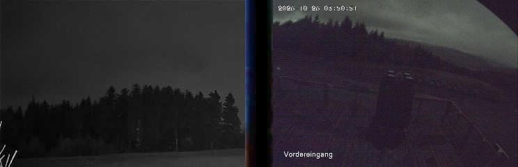 Archived image Webcam Niedersfeld - Mountain Hut Hochheide