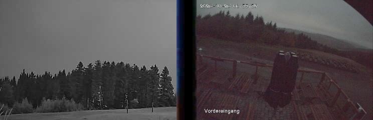 Archived image Webcam Niedersfeld - Mountain Hut Hochheide