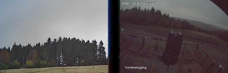 Archived image Webcam Niedersfeld - Mountain Hut Hochheide