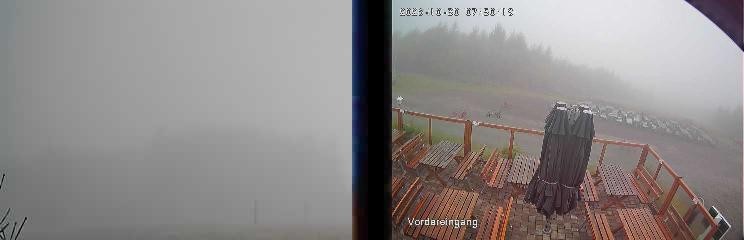 Archived image Webcam Niedersfeld - Mountain Hut Hochheide