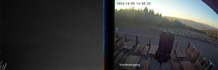Archived image Webcam Niedersfeld - Mountain Hut Hochheide